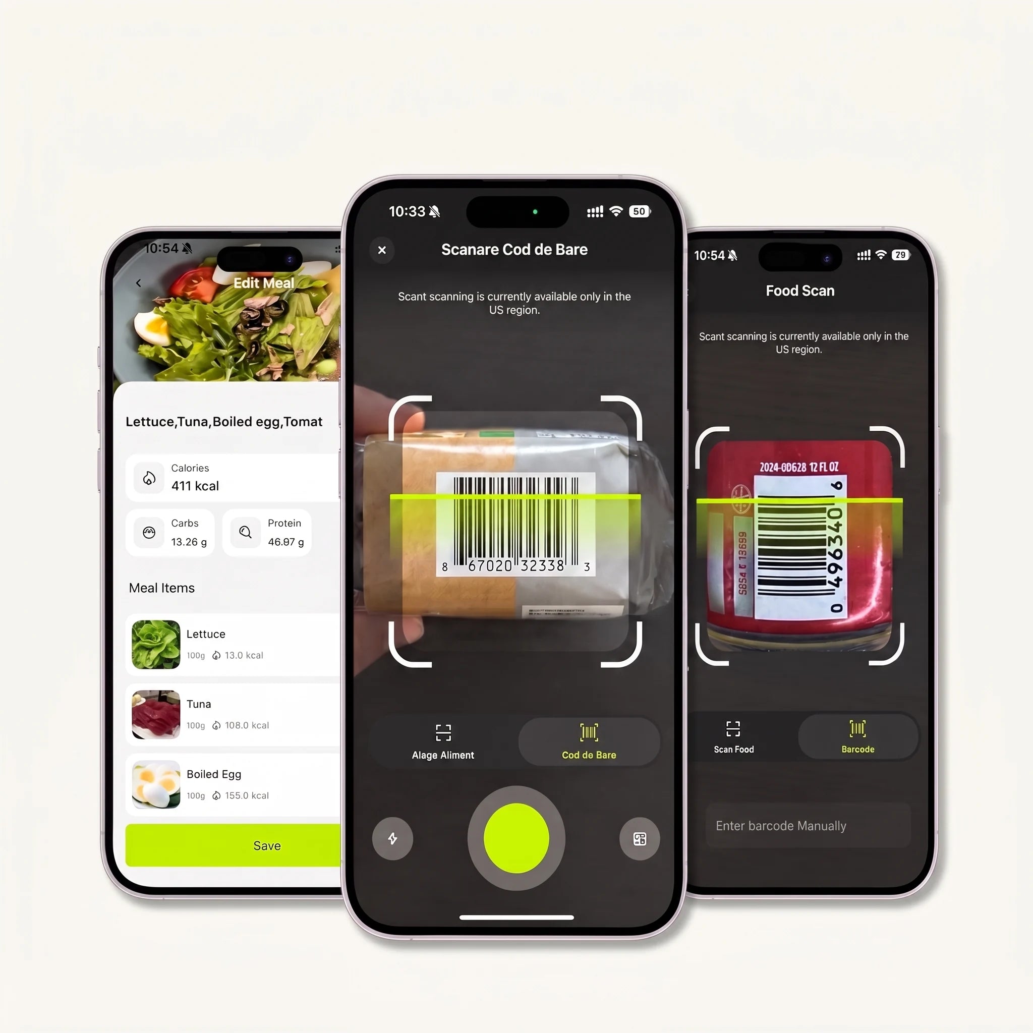 Cântar Smart Bucătărie cu Calculator Nutrițional și Aplicație